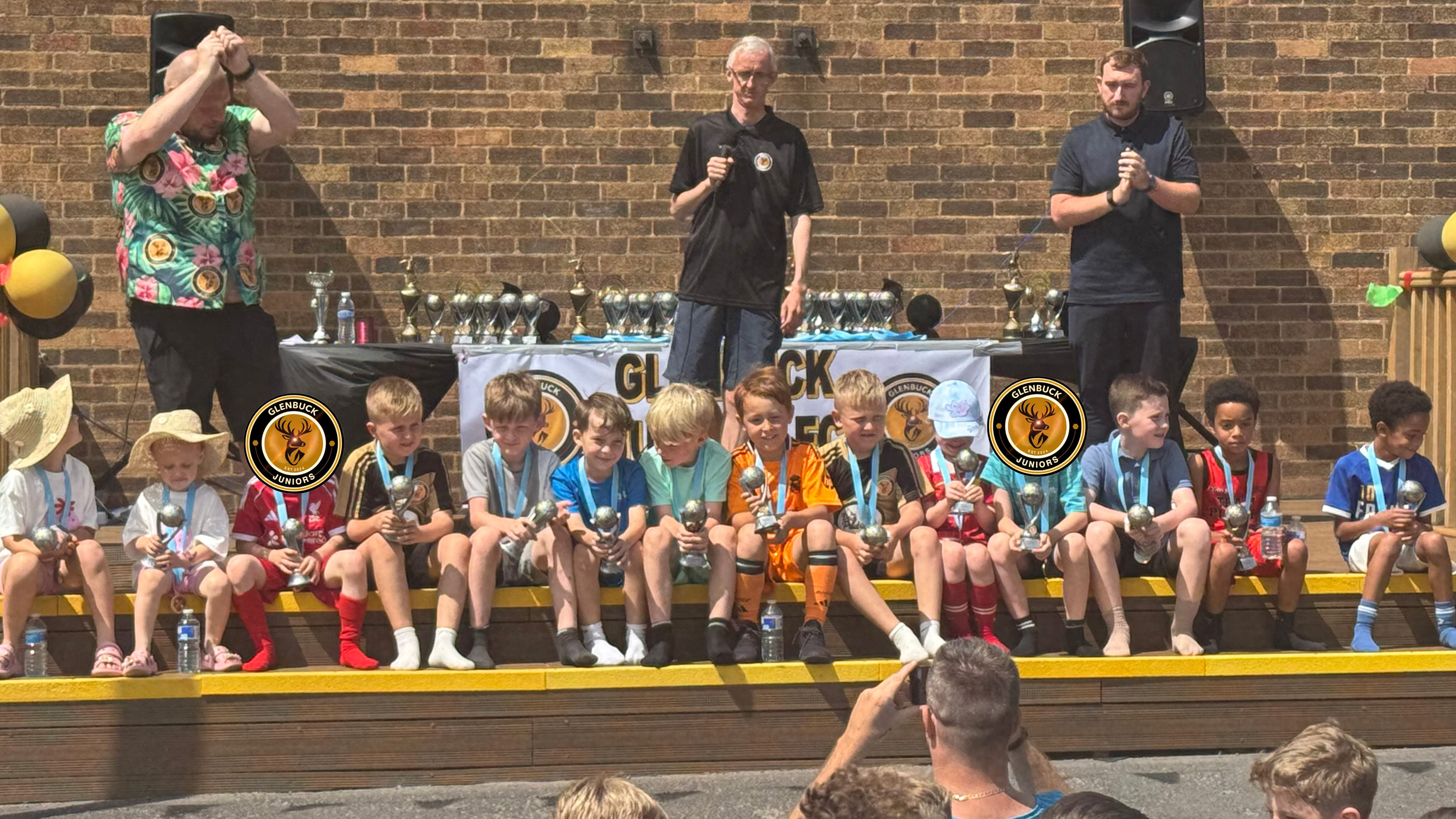 U9s with their awards